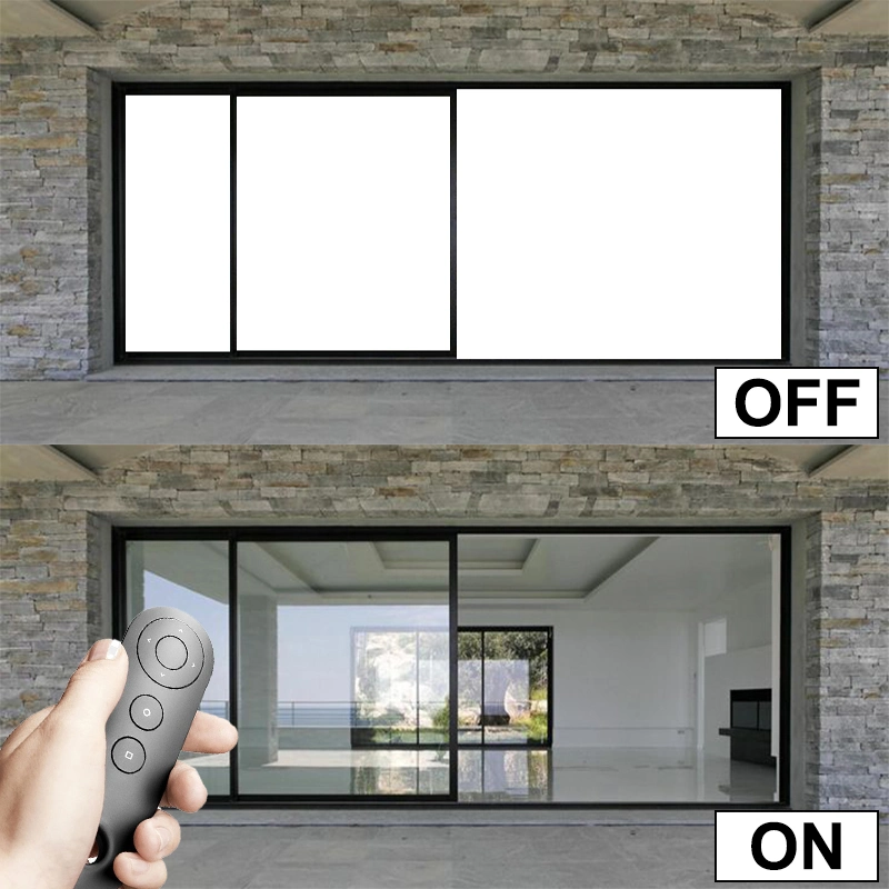 Switchable Magic Glass Film Remote Control Tint Color Pdlc Self Adhesive Projection Smart Film for Window